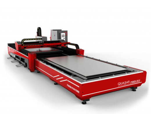 Лазерный станок Quasar F3015HE со сменным столом 4,0 кВт Raycus