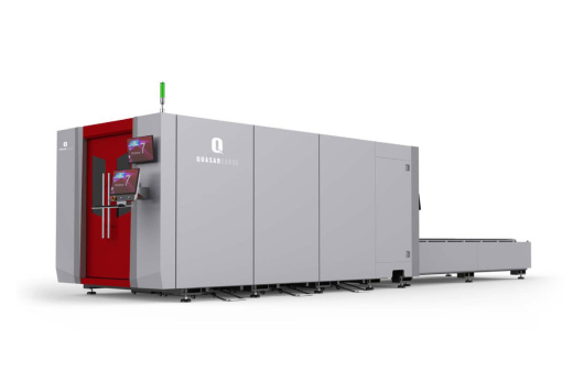 Лазерный станок Quasar F3015HDE-III 3,0 кВт с ограждением и сменным столом